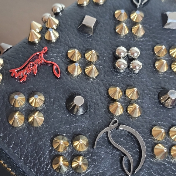 Christian Louboutin Panettone Long Wallet Multicolor Spikes - Picture 13 of 16